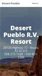 Mobile Screenshot of desertpueblorv.com